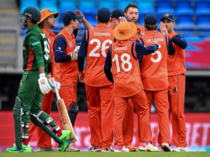 NED vs BAN: बांग्लादेश को धूल चटाकर नीदरलैंड्स ने बनाए ऐतिहासिक रिकॉर्ड्स, वर्ल्ड कप में दूसरी जीत पर कब्ज़ा ODI World Cup 2023 BAN vs NED Match records at Kolkata Bangladesh vs Netherlands NED vs BAN: बांग्लादेश को धूल चटाकर नीदरलैंड्स ने बनाए ऐतिहासिक रिकॉर्ड्स, वर्ल्ड कप में दूसरी जीत पर कब्ज़ा