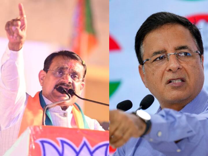MP Assembly Election 2023 congress leader Randeep Surjewala countered on bjp leader VD Sharma statement ann MP Elections 2023: वीडी शर्मा के बयान पर सुरजेवाला का पलटवार, कहा- 'भगवान राम आस्था का केंद्र हैं राजनीति का नहीं'