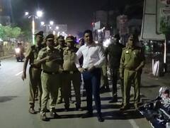 सड़कों पर उतर एसपी ने लिया कानून व्यवस्था का जायजा, दुकानदारों से पूछा सुरक्षा का हाल