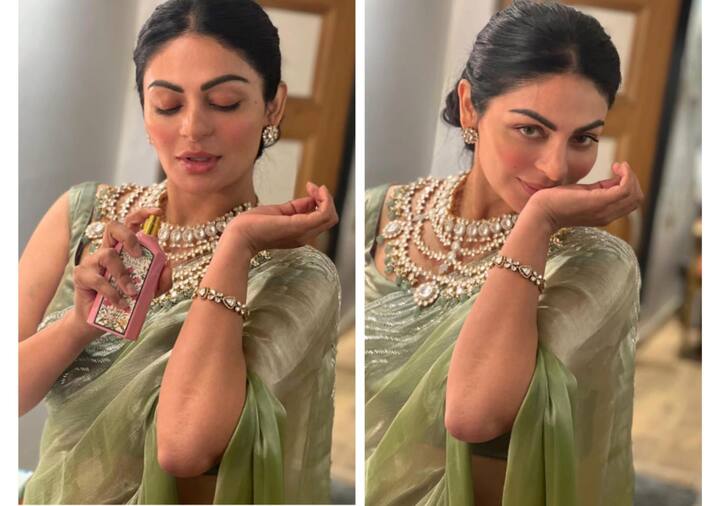 Neeru Bajwa Pics: ਨੀਰੂ ਬਾਜਵਾ ਆਪਣੀ ਨਵੀਂ ਸੋਸ਼ਲ ਮੀਡੀਆ ਪੋਸਟ ਕਰਕੇ ਸੁਰਖੀਆਂ 'ਚ ਆ ਗਈ ਹੈ। ਨੀਰੂ ਨੇ ਆਪਣੀਆਂ ਬਿਲਕੁਲ ਤਾਜ਼ਾ ਤਸਵੀਰਾਂ ਸ਼ੇਅਰ ਕੀਤੀਆਂ ਹਨ, ਜਿਨ੍ਹਾਂ ਵਿੱਚ ਉਹ ਬੇਹੱਦ ਖੂਬਸੂਰਤ ਤੇ ਗਲੈਮਰਸ ਲੱਗ ਰਹੀ ਹੈ।