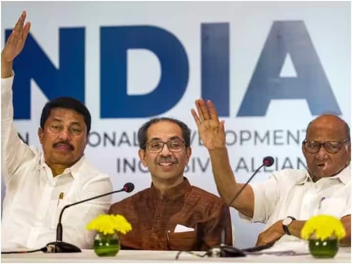 महाविकास आघाडीतील जागावाटपाच्या चर्चांना तूर्तास ब्रेक, पाच राज्यांच्या निवडणुकांनंतरच अंतिम फॉर्म्युला ठरणार Maharashtra Lok Sabha Election Mahavikas Aghadi Seat Sharing Postpone finalized after Assembly elections 2023 महाविकास आघाडीतील जागावाटपाच्या चर्चांना तूर्तास ब्रेक, पाच राज्यांच्या निवडणुकांनंतरच अंतिम फॉर्म्युला ठरणार