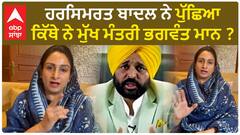 Harsimrat Badal| ਹਰਸਿਮਰਤ ਬਾਦਲ ਨੇ ਪੁੱਛਿਆ ਕਿੱਥੇ ਨੇ ਮੁੱਖ ਮੰਤਰੀ ਭਗਵੰਤ ਮਾਨ ?
