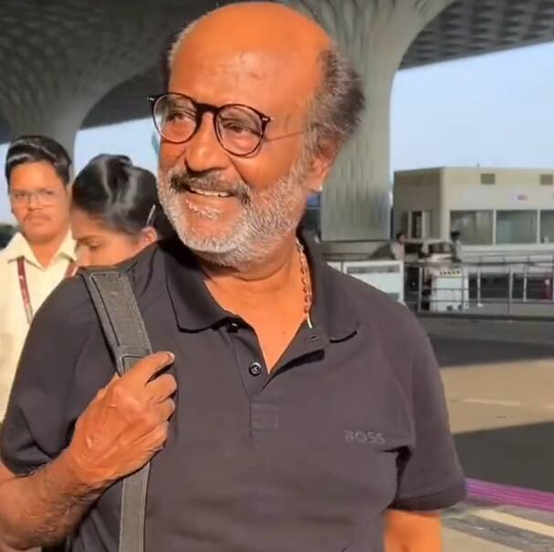 இப்படத்தின் படப்பிடிப்பு முழு வீச்சில் நடந்து வரும் நிலையில் மும்பையில் ஷூட்டிங்கை முடித்து கொண்டு சென்னை திரும்பியுள்ளார் ரஜினி.