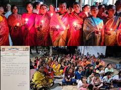 मराठा आरक्षणासाठी बुरूडगाव ग्रामपंचायतीचे सामूहिक राजीनाम्याचे अस्त्र; सरपंच, उपसरपंचासह सर्वच सदस्यांचा राजीनामा