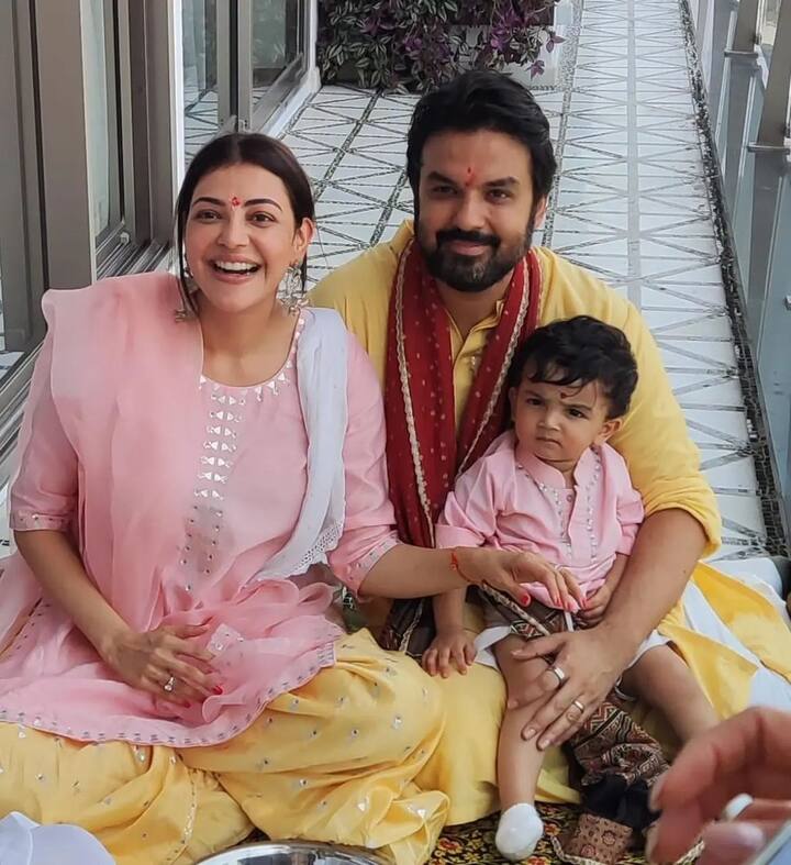 కాజల్ అగర్వాల్ కొత్త ఇంటిలోకి అడుగు పెట్టారు. Photo Credit: Kajal A Kitchlu/Instagram