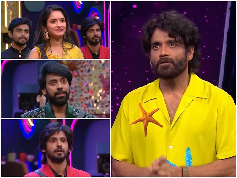 Nagarjuna angry on Amardeep, Sandeep and Rathika Rose Bigg Boss Telugu Season 7 రతిక తీరుపై నాగ్ ఫైర్, సందీప్‌‌ ‘బొంగులో’ డ్యాన్సర్ - అమర్ తిట్లపై ప్రియాంకకు కింగ్ క్లాస్