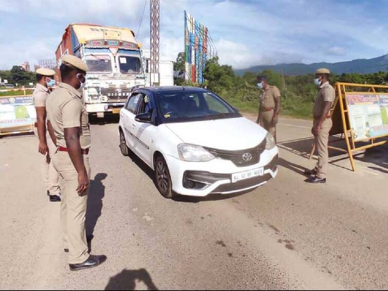 Kerala Kalamassery Blast vigilance at border district checkposts in Tamil Nadu Kerala Blast: கேரள குண்டு வெடிப்பு எதிரொலி.. தமிழக எல்லைகளில் போலீசார் குவிப்பு.. கண்காணிப்பு பணிகள் தீவிரம்..!