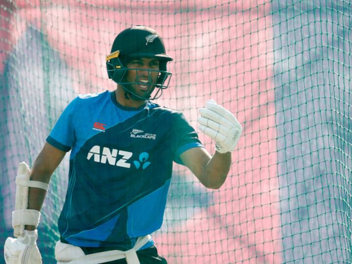 Indian-origin New Zealand batting star Rachin Ravindra played a remarkable knock in AUS vs NZ ICC World Cup 2023 match in Dharamsala on Saturday (October 28).