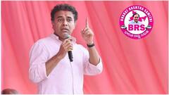 KTR on Telangana Congress | ఉద్యోగాల భర్తీలో బీఆర్ఎస్ ట్రాక్ రికార్డ్ వివరిస్తున్న కేటీఆర్ | ABP