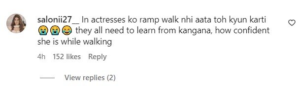 Sonam Kapoor ने 4 साल बाद किया रैंप वॉक, एक्ट्रेस का उड़ा मजाक, यूजर ने कहा- 'Kangana से सीखो कुछ