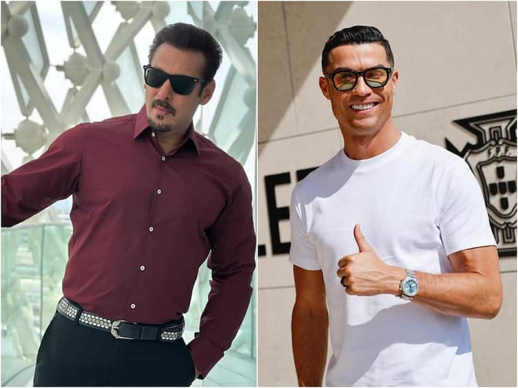 Salman Khan Spotted With Cristiano Ronaldo And His Girlfriend Georgina Rodriguez During MMA Match Salman Khan Spotted With Cristiano Ronaldo During MMA Match, Fans Call It 'Craziest Crossover'