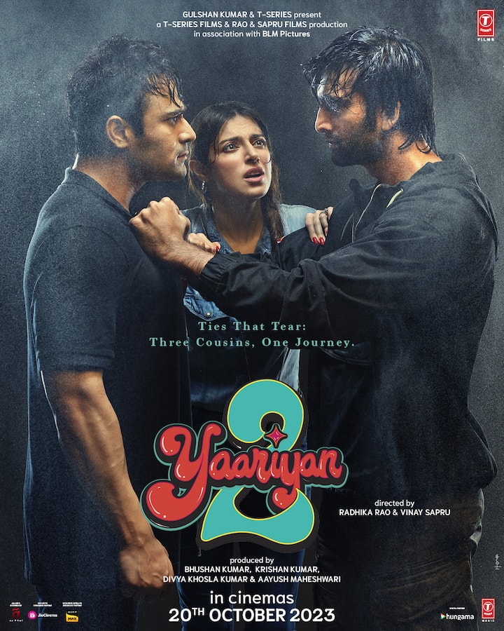 Three cousins go to a city together in the spiritual sequel to 2014's sleeper hit 'Yaariyan'.