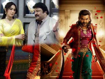 Actor prabhu react Raghava lawrence Starring Chandramukhi2 movie சந்திரமுகி2 படம் எப்படி இருக்கு? - நடிகர் பிரபு சொன்ன பதில்!
