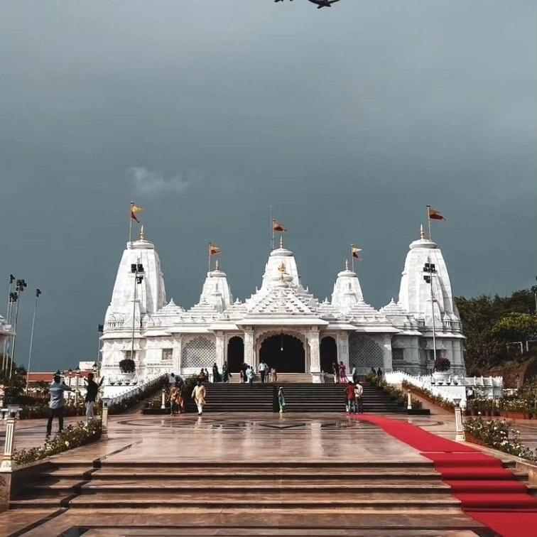 Birla Temple, Goa (Image Source: Instagram/ Shri Radha Krishna Birla Temple Goa)