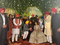 Gurmeet Singh Gurveen Kaur Wedding: मेरठ की गुरवीन कौर हैं पंजाब के मंत्री गुरमीत सिंह की दुल्हनिया, सगाई की तस्वीरें आई सामने