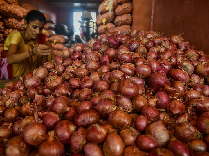 Lasalgaon Onion : लासलगाव बाजार समितीत कांदा दरात ५०० ते ७०० रुपयांची घसरण...