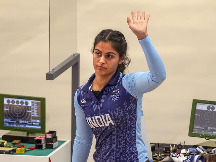 Indian Shooters Anish Bhanwala And Manu Bhaker Confirm Paris Olympics 2024 Spots Indian Shooters Anish Bhanwala And Manu Bhaker Confirm Paris Olympics 2024 Spots