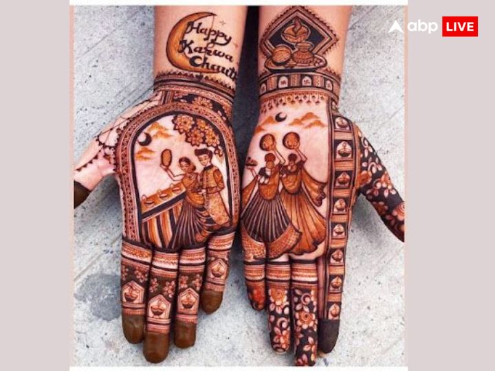 Karva Chauth Mehndi designs 2021:Easy and quick Beautiful trending mehndi  designs you must try this karwa chauth - Karva Chauth Mehndi designs: इस  करवाचौथ ट्राई करें बेस्ट मेहंदी डिजाइन्स,जी भरकर बरसेगा ...