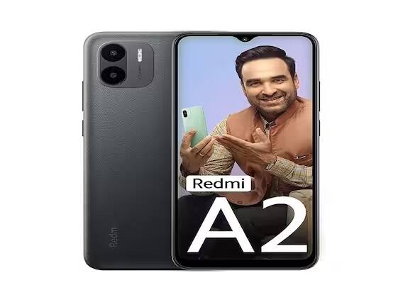 Redmi A2 : આ Redmi ફોનમાં 2GB રેમ અને 64GB સ્ટોરેજ છે. ઉપરાંત, ફોનમાં 5000mAh બેટરી અને 8MP ડ્યુઅલ કેમેરા છે, તમે આ ફોનને માત્ર 5,299 રૂપિયામાં ખરીદી શકો છો.