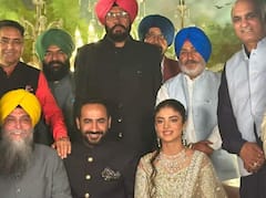Gurmeet Singh Gurveen Kaur Wedding: मेरठ की गुरवीन कौर हैं पंजाब के मंत्री गुरमीत सिंह की दुल्हनिया, सगाई की तस्वीरें आई सामने
