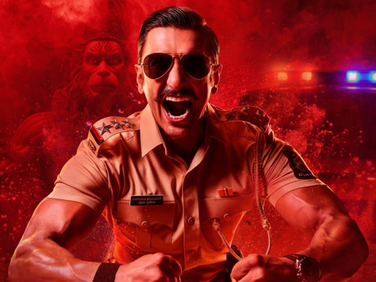 Singham Again Ajay Devgn Reveals Ranveer Singh s Look As Simmba