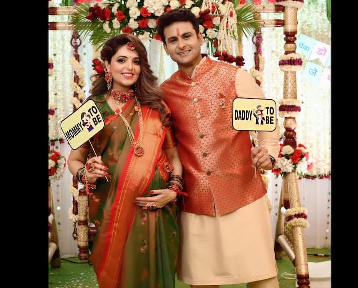 Sugandha posted a bunch of pictures from her baby shower ceremony on Sunday.