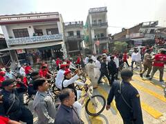 यूपी में 2024 के लिए भरी हुंकार, अखिलेश के साथ कार्यकर्ताओं में दिखा उत्साह, तस्वीरों में देखें सपा की PDA यात्रा के रंग