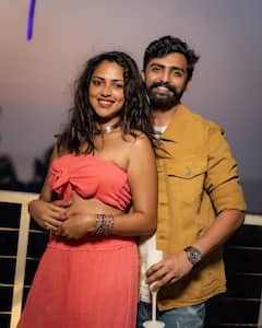 Amala Paul Shares Pictures With Her Fiancé Jagat Desai From Goa Vacation