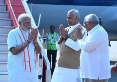 PM Modi Gujarat Visit: પીએમ મોદીએ અંબાજીમાં કરી પૂજા, જુઓ તસવીરો
