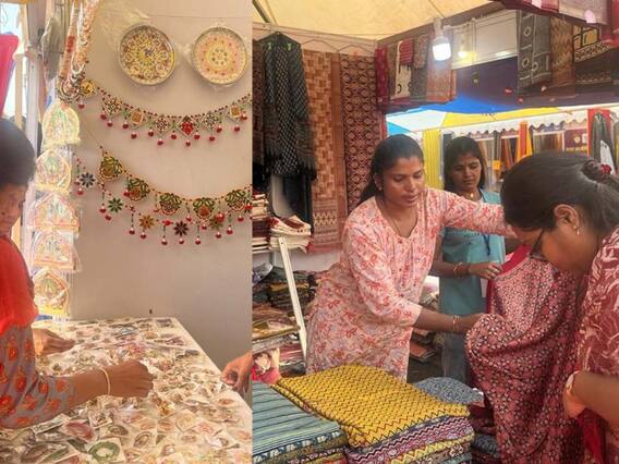 Gurugram Saras Mela: गुरुग्राम के सारस मेले में खरीदारी के लिए उमड़ी भीड़, 2 नवंबर को सिंगर दलेर मेहंदी भी करेंगे शिरकत Gurugram Saras Mela: गुरुग्राम के सारस मेले में खरीदारी के लिए उमड़ी भीड़, 2 नवंबर को सिंगर दलेर मेहंदी भी करेंगे शिरकत
