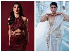 Take Cues From Jacqueline Fernandez's Oh-So-Cool Shimmery Outfits