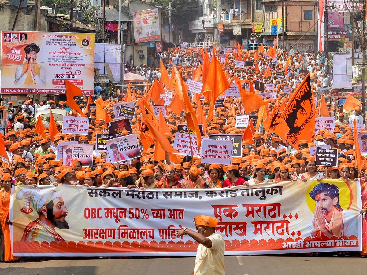 Maratha Reservation Protest Live Updates Maratha Community Protest ...