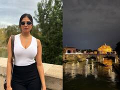 Malavika Mohanan Photos : ரோம் நகரை சுற்றி வரும் அழகி மாளவிகா மோகனன்..வைரலாகும் புகைப்படங்கள்..!