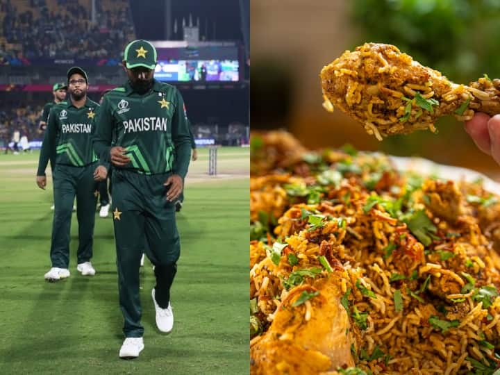ICC World Cup 2023 Match 31 PAK vs BAN Pakistan Cricket Team order food by app from outside because there was no Biryani in Menu PAK vs BAN: पाकिस्तान टीम को पसंद नहीं आया होटल का खाना, ऑनलाइन ऑर्डर कर मंगवाए बिरयानी-कबाब और शाही टुकड़े