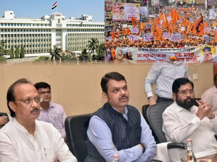 Maratha Reservation cabinet meeting  possibility of an ordinance on reservation special session may called Maharashtra News मराठा आरक्षणासंदर्भातली मोठी बातमी; मंत्रिमंडळ बैठकीत आरक्षणावर अध्यादेश येण्याची शक्यता, विशेष अधिवेशन बोलवणार