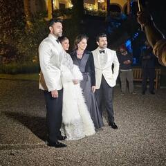 Varun Tej-Lavanya Tripathi Wedding: Allu Arjun, Ram Charan Pose For Family Pic At The Cocktail Party - See Pics