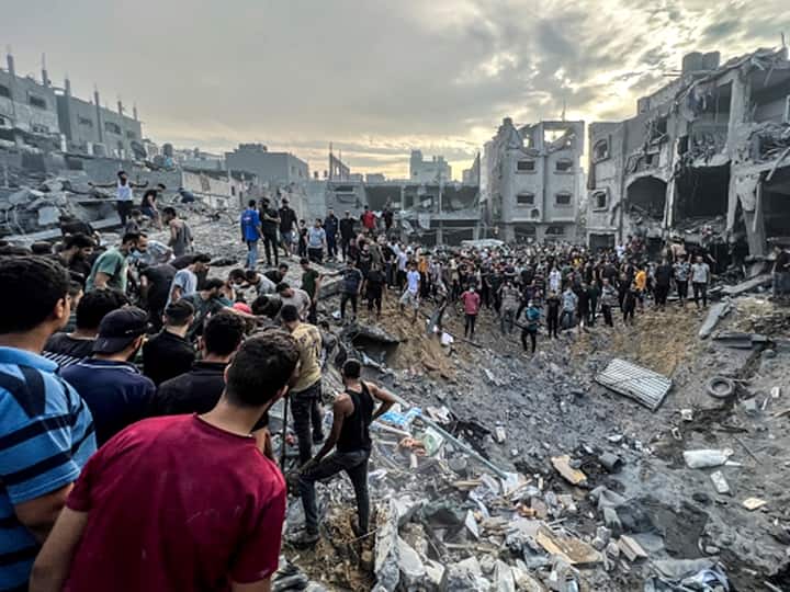 Israel Gaza Jabalia Refugee Camp Hit Hamas Palestine Dead Injured Benjamin Netanyahu United Nations Over 50 Dead, 150 Wounded As Refugee Camp Hit In Gaza. Ministry Calls It ‘Heinous Israeli Massacre’