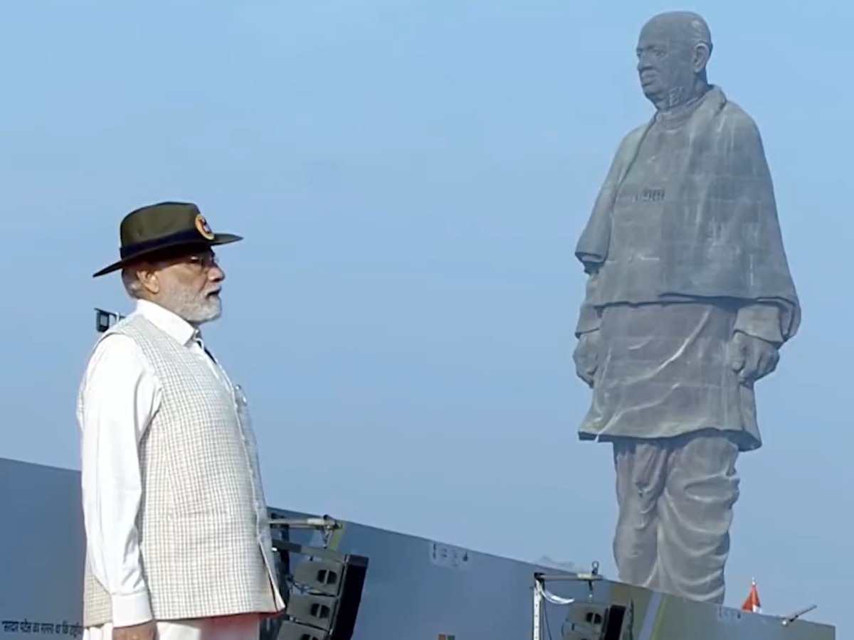 Sardar Vallabhbhai Patel Birth Anniversary PM Modi Amit Shah President ...