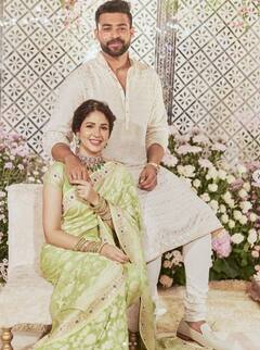 Varun-Lavanya Haldi Photos: वरुण-लावण्या की हल्दी की तस्वीरें आई सामने, यूं एक दूजे के प्यार में डूबे दिखे कपल