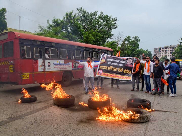Maratha Reservation Movement MSRTC bus services suspends Parbhani Dharashiv Latur Jalna Nanded Maratha Reservation: मराठवाड़ा के पांच जिलों में MSRTC की बस सेवाएं निलंबित, 85 से अधिक वाहनों को नुकसान