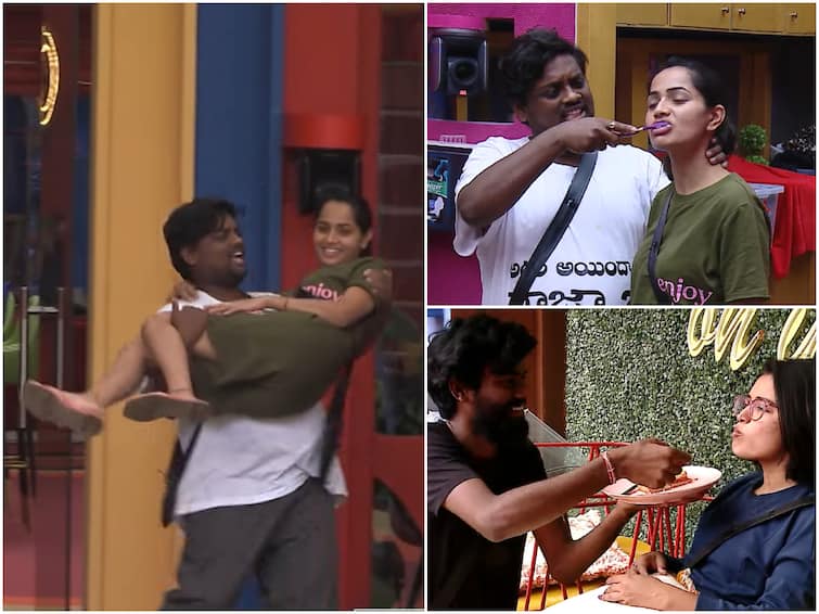 Shobha Shetty Tasty Teja fun in BB House, Bigg Boss supported Gautham's decision Shobha Shetty: శోభాకు పళ్లు తోమిన తేజ, స్నానం కూడా చేయిస్తాడట - గౌతమ్ నిర్ణయానికి ‘బిగ్ బాస్’ మద్దుతు