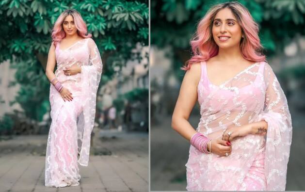 Neha Bhasin:  નેહા ભસીનનો સાડીમાં હોટ અંદાજ વાયરલ, જુઓ ગ્લેમરસ તસવીરો