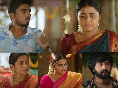 Sun tv Ethirneechal serial today episode october 31 promo Ethirneechal: ரத்த காயத்துடன் வந்த கதிரை பார்த்து ஷாக்கான குணசேகரன்... ஆவேசப்பட்ட தர்ஷன் ஈஸ்வரிக்கு போட்ட ஆர்டர்... எதிர்நீச்சலில் இன்று  