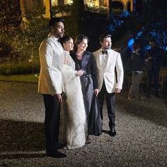 Varun Tej-Lavanya Tripathi Wedding: Allu Arjun, Ram Charan Pose For Family Pic At The Cocktail Party - See Pics