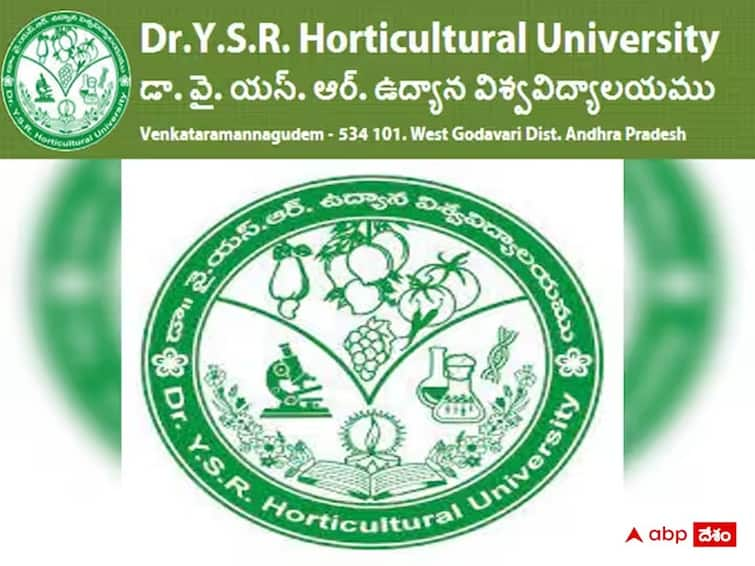 Dr.YSRHU has released Notification for Admission into M.Sc.(Hort.) & Ph.D.(Hort.) Courses Dr.YSRHU: వైఎస్సార్‌ హార్టికల్చరల్ వర్సిటీలో పీజీ, పీహెచ్‌డీ ప్రవేశాలు - దరఖాస్తు, ఎంపిక వివరాలు ఇలా