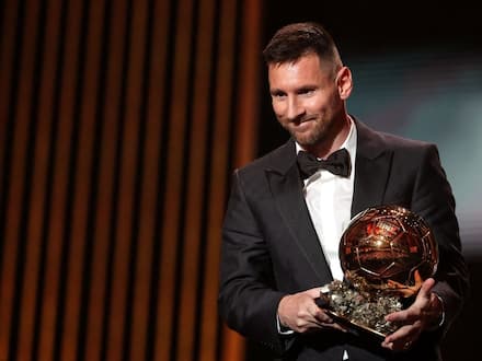 Lionel Messi Wins Ballon d’Or: जग्गजेता मेस्सी! फुटबॉल जगतात लियोनेल मेस्सीच सुपरस्टार; आठव्यांदा पटकावला बॅलन डी'ओर अवॉर्ड