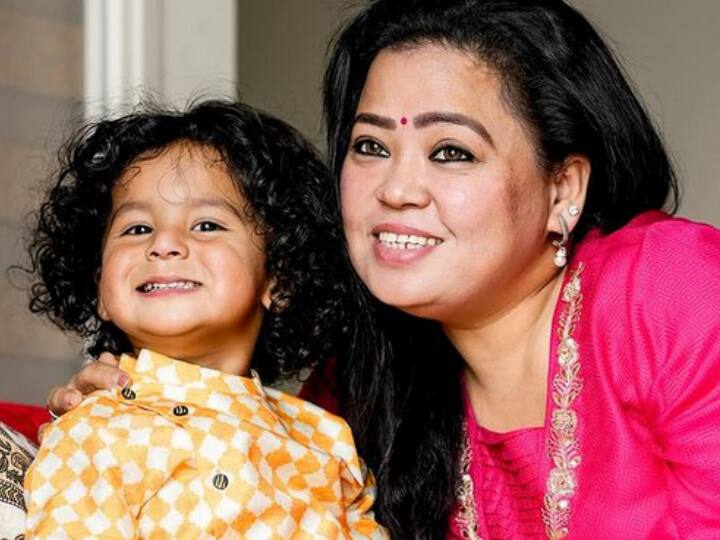 Bharti Singh son gola finally calls her Mumma comedian share special moment Bharti Singh के बेटे गोला ने फाइनली कहा मम्मा, कॉमेडियन बोलीं- जब मैं बाहर से आती हूं...