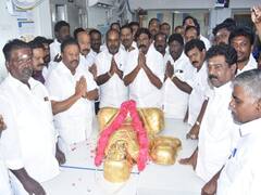 முடிந்தது தேவர் ஜெயந்தி: மீண்டும் மதுரை வங்கியில் ஒப்படைக்கப்பட்ட தேவர் தங்க கவசம்!