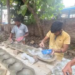 Kali Puja 2023: গতবারকে ছাপিয়ে এবার ৮০ ফুটের প্রতিমা, চমক দিতে প্রস্তুত ব্যারাকপুরের এই কালীপুজো কমিটি