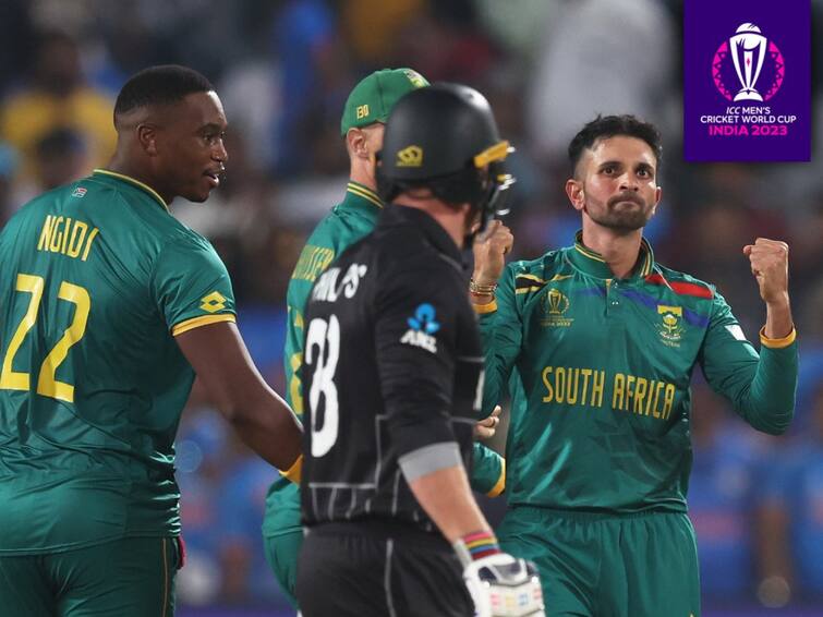 SA vs NZ Match Highlights ODI World Cup 2023 South Africa Won By 357 Runs Against New Zealand SA vs NZ:  సగర్వంగా సెమీఫైనల్లోకి దక్షిణాఫ్రికా,  ప్రొటీస్‌ చేతిలో న్యూజిలాండ్‌ చిత్తు